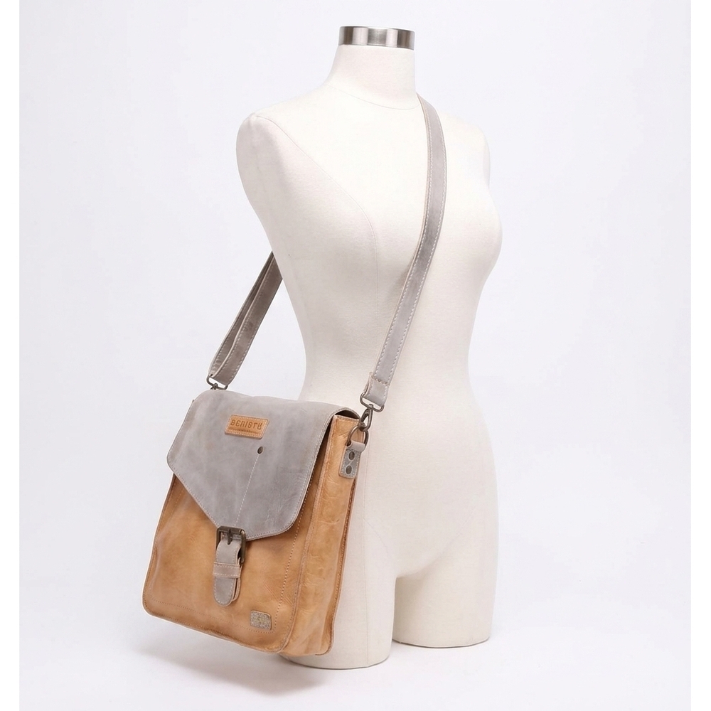 NEW BEDSTU venice beach crossbody bag in oats icicle rustic